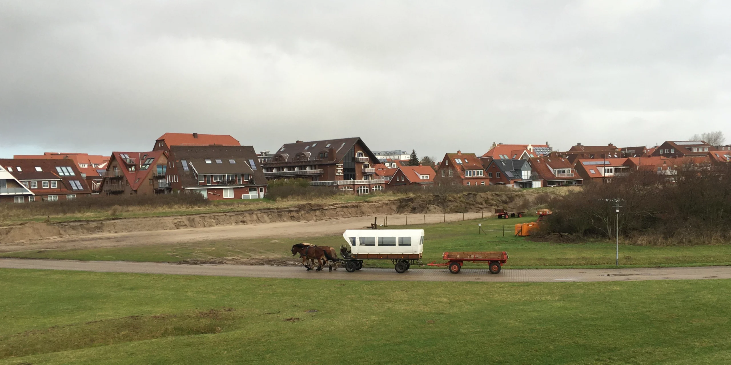 Juist Pferdenkutsche Landschaft Beterskupp® 2023