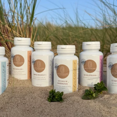 Produktlinie Beterskupp Mikronisierte Nahrungsergänzung Strand Juist